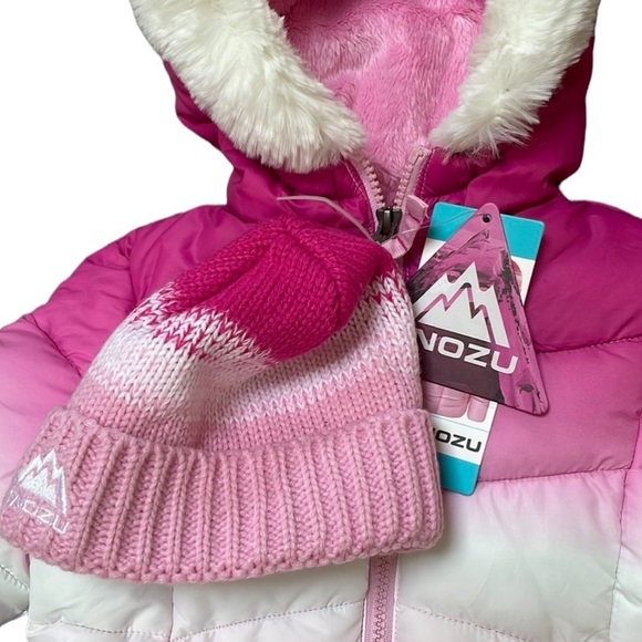 Snozu - Winter Coat + Beanie hat ( set) - Picture 2 of 6
